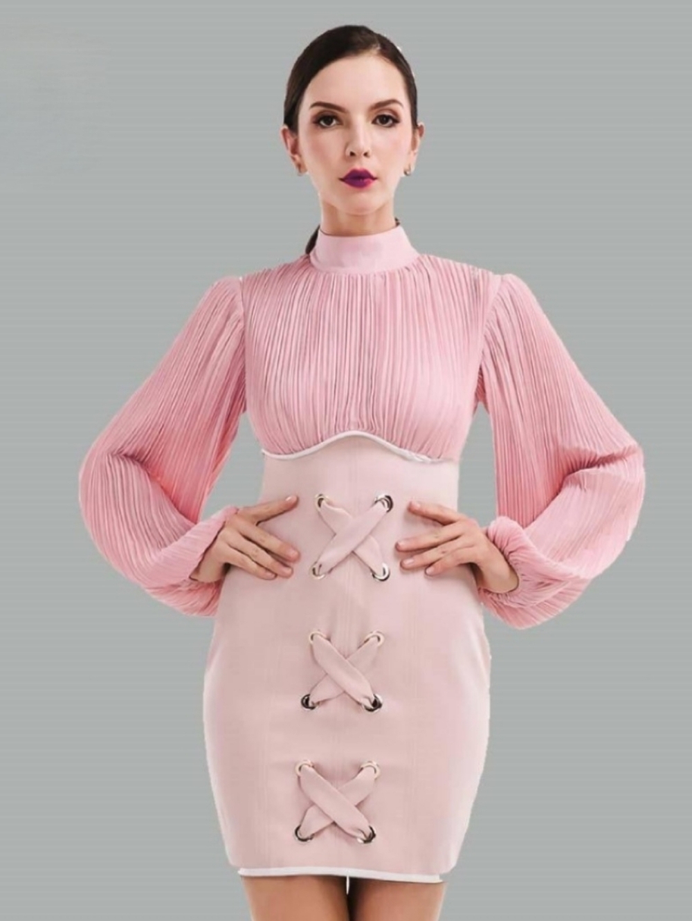 💋CORSET MINIDRESS LONG SLEEVED!!!